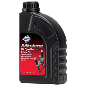 1LT 02 FULLY SYNTHFORK OIL, (SILKOLENE RACE 600757588,602009371, BOX = 10