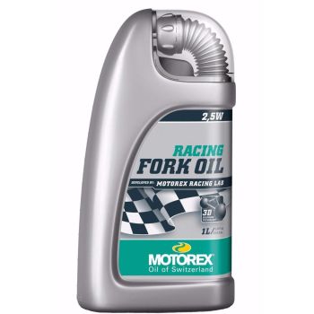 1LT FORK OIL 2.5WT, MOTOREX 7300332, BOX = 10