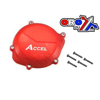 CLUTCH COVER PLASTIC PROTECTOR, ACCEL CCP-102 CRF 450 R 09-16