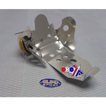 SKIDPLATE ENDURO 04-09 CRF250R, QUAD SPORT 120310236, ALUMINIUM BASH PLATE