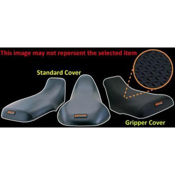 87-06 YFZ350 SEAT COVER BLUE, QUADWORKS 30-43587-03 GRIPPER