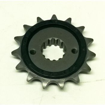 FRONT SPROCKET JTF1307.15RB JT, OE Rubber Cushioned