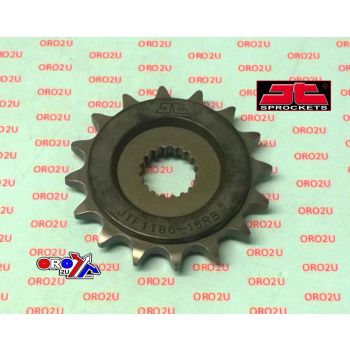 FRONT SPROCKET JTF1186.16RB, RUBBER CUSHIONED