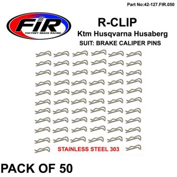 R-CLIP KTM BRAKE CALIPER PIN (PACK OF 50) K54813082000 54813082000