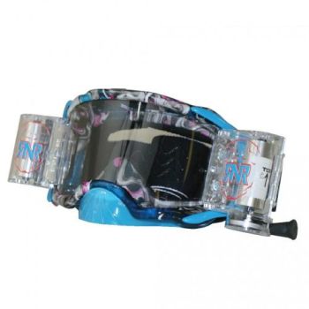 RNR PLATINUM WVS 48mm, BLUE TATTOO GOGGLE, ROLL OFF, GAA02, WIDE VISION SYSTEM