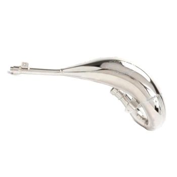 90-97 CR125 FATTY FRONT PIPE, FMF 020015 EXHAUST NICKEL