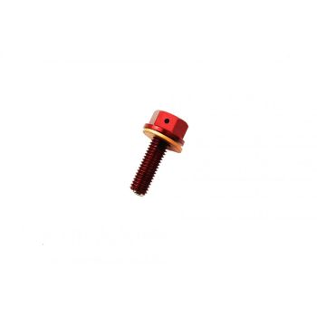 MAGNETIC OIL DRAIN PLUG M8x1.25, CRF 250R 250X, RED