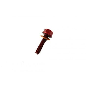 MAGNETIC OIL DRAIN PLUG M8x1.25, CRF 150R 450R 450X, RED