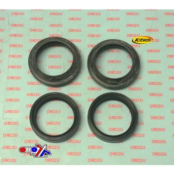 SEAL & WIPER SET 43mm SHOWA, K-TECH FSK-013 FORK SEAL KIT, NOK OE FITMENT