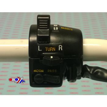 SWITCH LH. HI-LOW BEAM,PASS, HORN, TURN, 46091-044 / 46091-057 KAWASAKY TYPE