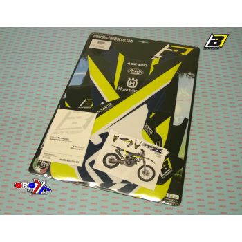 16-18 FC/TC HUSQVARNA DREAM 4, BLACKBIRD DECAL KIT 2612N