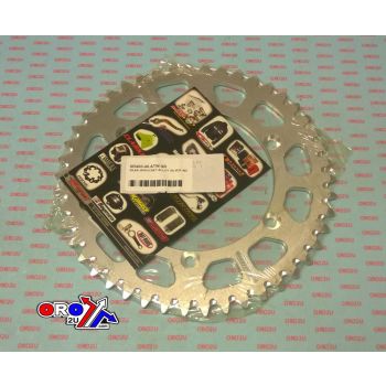 MINO REAR SPROCKET ALLOY SILVER 460, 25-61246 SILVER