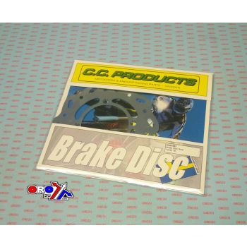 DISC BRAKE FRONT YZ 65 18', CC PRODUCTS 5100-090, BR8-2582T-00-00, YAMAHA