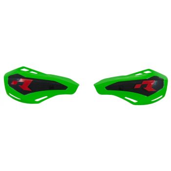 HP1 HANDGUARD KTM STYLE GREEN, RTECH R-REPPMHP1VE0, MX/ENDURO, HUSQVARNA KTM FITMENT