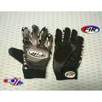 ADULT SCHOOL BOY GLOVES - SIZE 10 L - BLACK