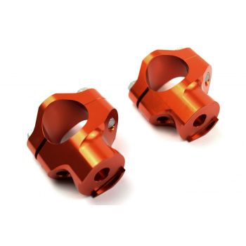 28.6 BAR MOUNTS KTM HUSQ, FIR BRAND ORANGE ASBRK-26, 59401038000 0032100356S 59401039042