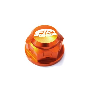 KTM HUSQ REAR SPINDLE NUT EXC FE/TE, FIR ASAXN-01, ALLOY ORANGE, 50310099000