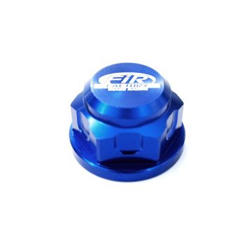 KTM HUSQ REAR SPINDLE NUT EXC FE/TE, FIR ASAXN-01, ALLOY BLUE, 50310099000