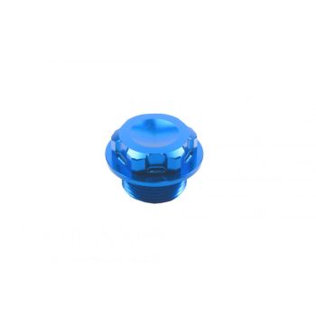 KTM HUSQ FRONT SPINDLE BOLT / NUT, FIR ASAXN-02, ALLOY BLUE, 54809082000