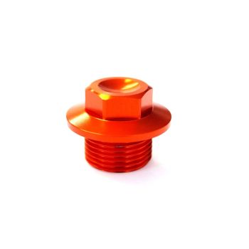 KTM HUSQ FRONT SPINDLE BOLT, FIR ASAXN-04, ALLOY ORANGE, 70009082000