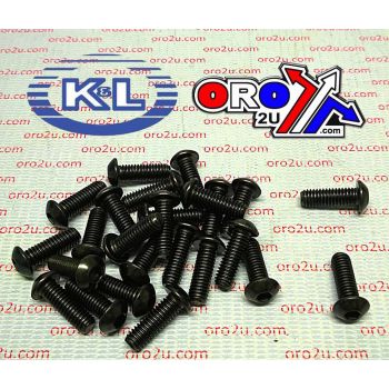 BUTTON HEAD ALLEN SCREW 6x18 ZX, SMALL 6 x 18mm 33-8325, ROAD TOOLS 92150-1553, 92002-1514