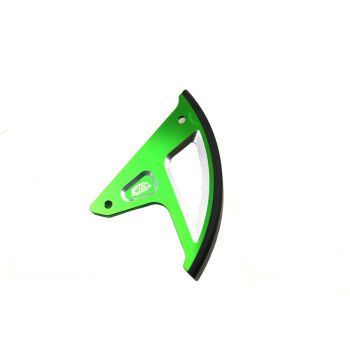 KAWASAKI REAR DISC GUARD, FIR ASRDG-08, GREEN