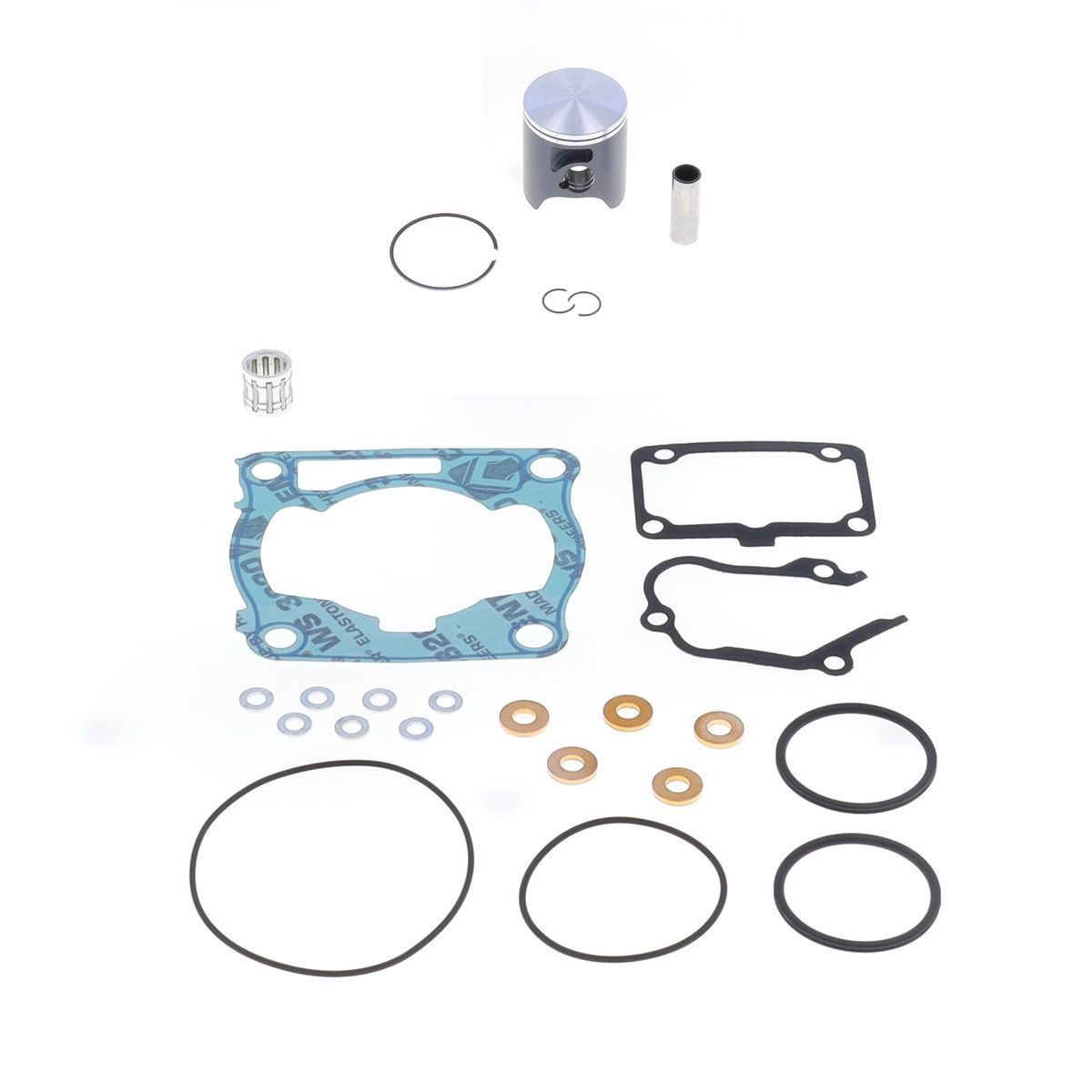 TOP END PISTON & GASKET KIT 43.5MM YAMAHA YZ 65 18-23, ATHENA  P4C0435198001C, SET C