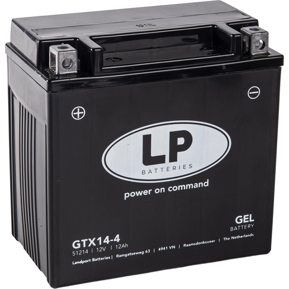 BATTERY LTX14-BS 12V MA.FREE, LANDPORT 51214 Maintenance Fre, AMG